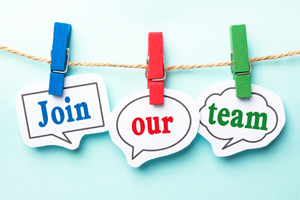 Image of words 'Join Our Team'; Shutterstock.